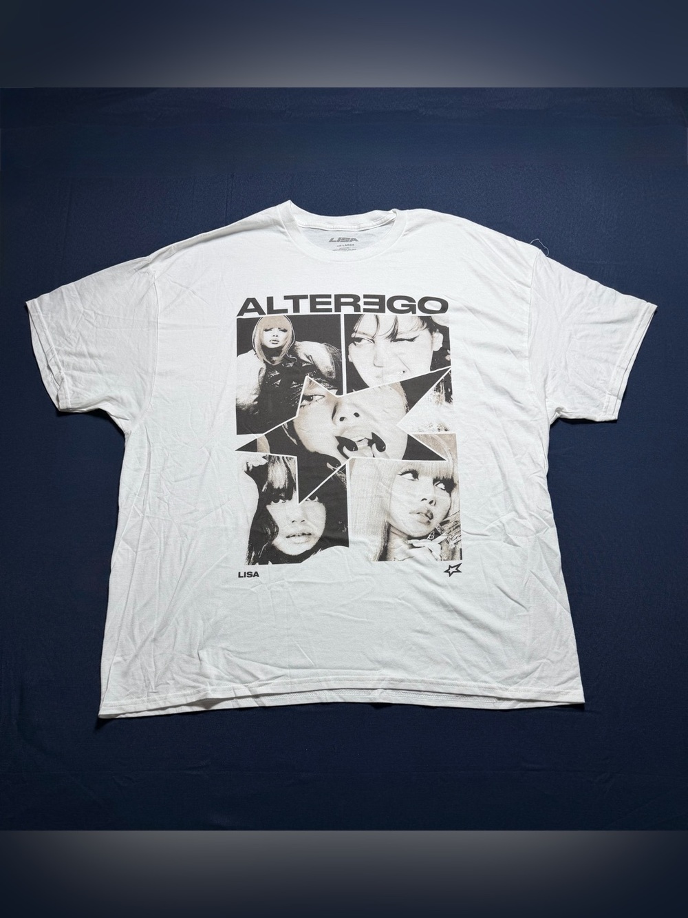 NWOT LISA Blackpink "ALTEREGO" Graphic Tee - Size XXL